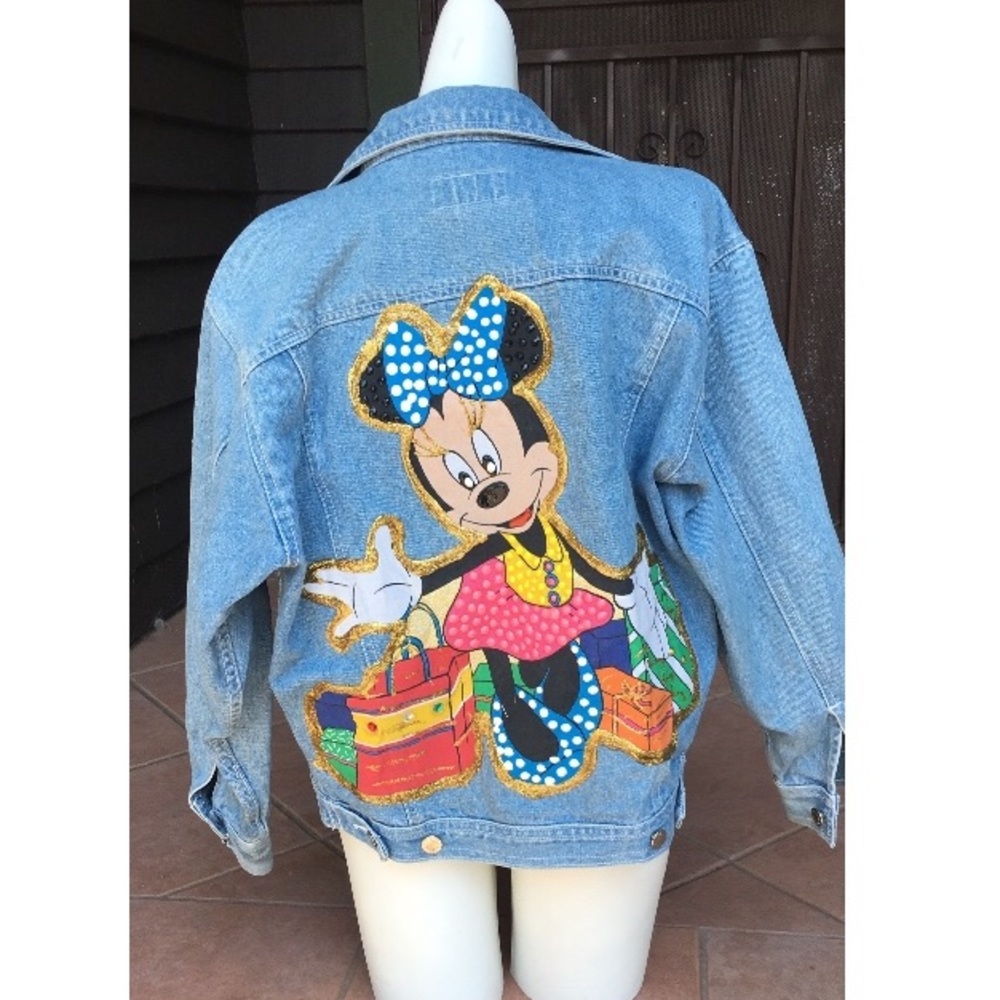 ❤️SOLD❤️💕Vintage Minnie Mouse Jean Jacket💕